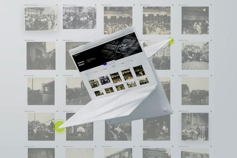 #LastSeen project at Freie Universität Berlin that documents historic photographs of deportations in Nazi Germany receives the Grimme Online Award 2024.