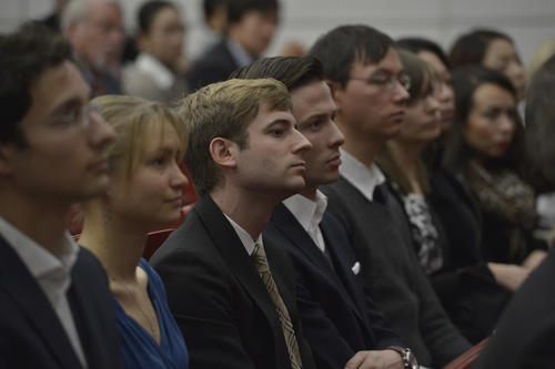 Twelve doctoral students began their work in October 2013.