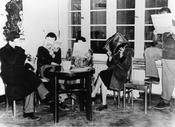1950s – Students who had fled from the GDR before enrolling at Freie Universität.