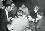 Foreign students at Freie Universität in the 1950s.
