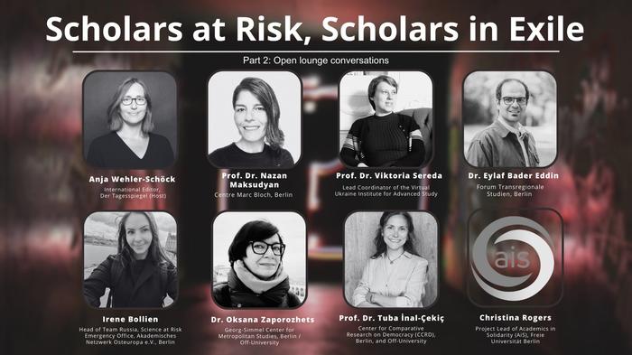 Zeit Stiftung scholars at risk 2023 archive