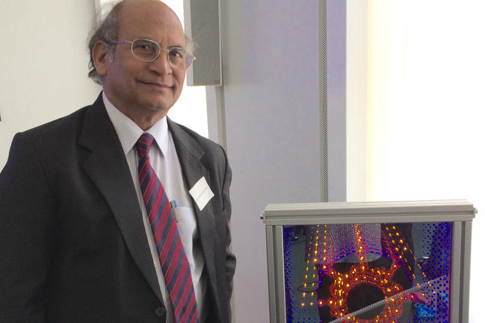 Alumnus Zahid Husain Khan is working as Professor of Physics in New Delhi, India.