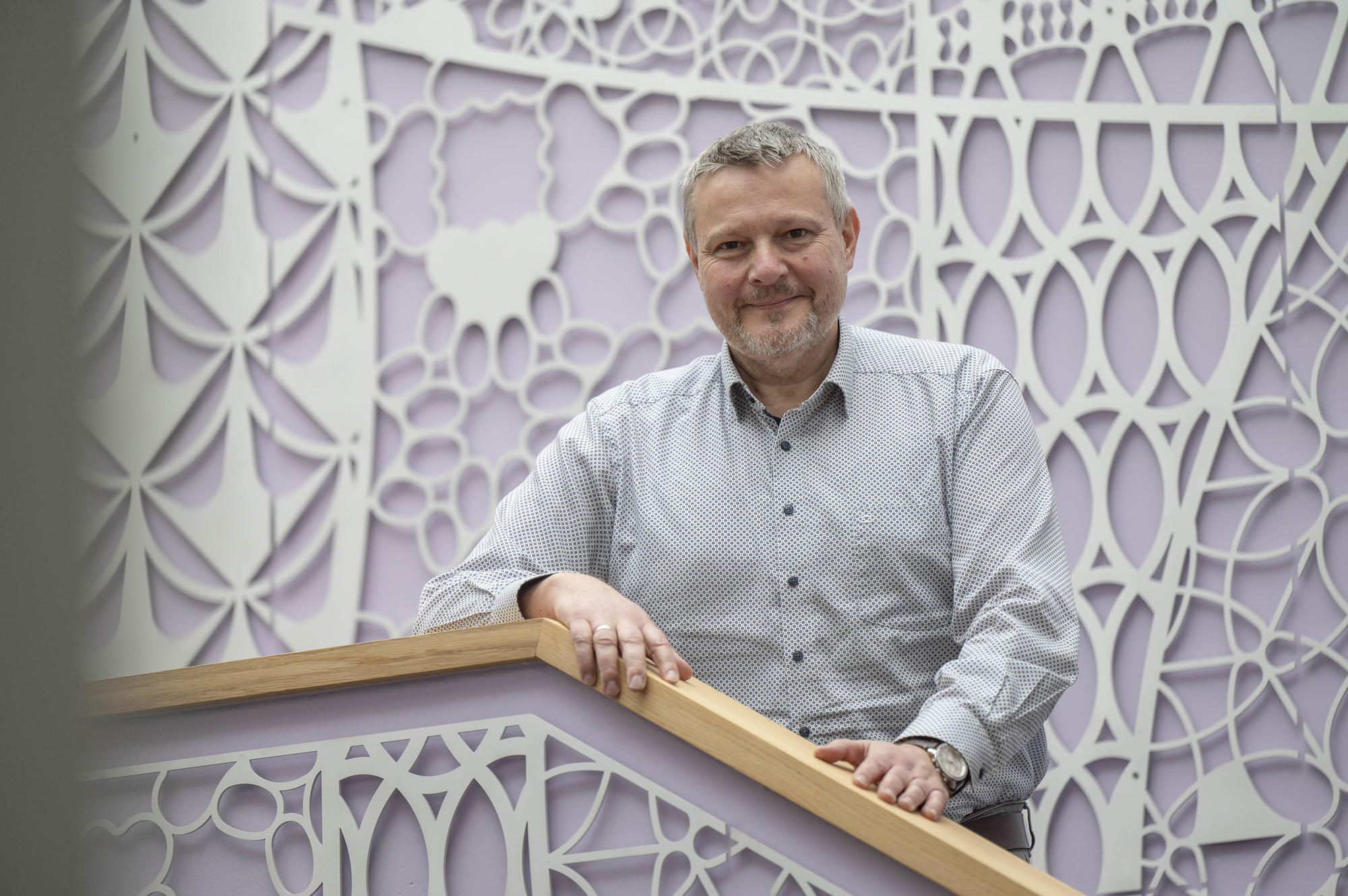 Dr. Uwe Rösler, Professor of Animal Hygiene and Infectiology and Dean of the Department of Veterinary Medicine: "We are interested in how farm animals become infected with diseases."
