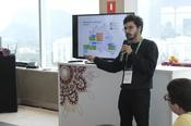 Dr. Phillipo Lappicy, BMS-Fellow, at Info Session in Rio de Janeiro