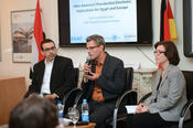 7th CTTC mit Prof. Dr. Lora Anne Viola, Florian Kohstall und Prof. Dr. Ezzedine Choukri Fishere