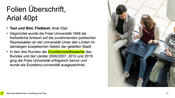 PowerPoint Standardfolie mit Bild