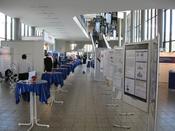 Proteomoc 2009: Example of pinboards on the ground floor