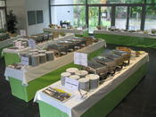 Psi-k 2010: Buffet in the foyer of the School of Business and Economics