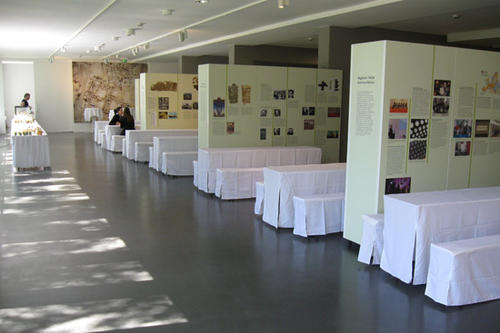 The gallery of the Henry Ford Building shortly before the start of the "your future" career fair.