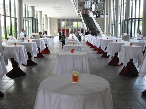 The foyer during the annual meeting of the Alexander von Humboldt Foundation.