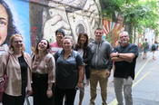 Learning on Location - The e3 program of the University of Alberta includes academic courses on various topics inclusive of interesting site visits. In 2018, students learned how new media influence our society.