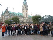 During an excursion to Hamburg.