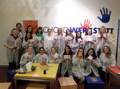 Sweet activity: a workshop at the Ritter Sport chocolate factory.