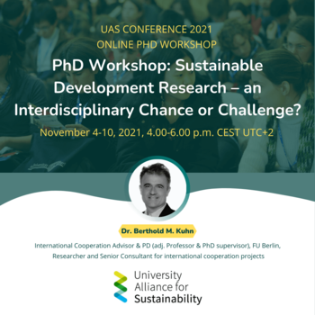 PhD Workshop: Sustainable Development Research