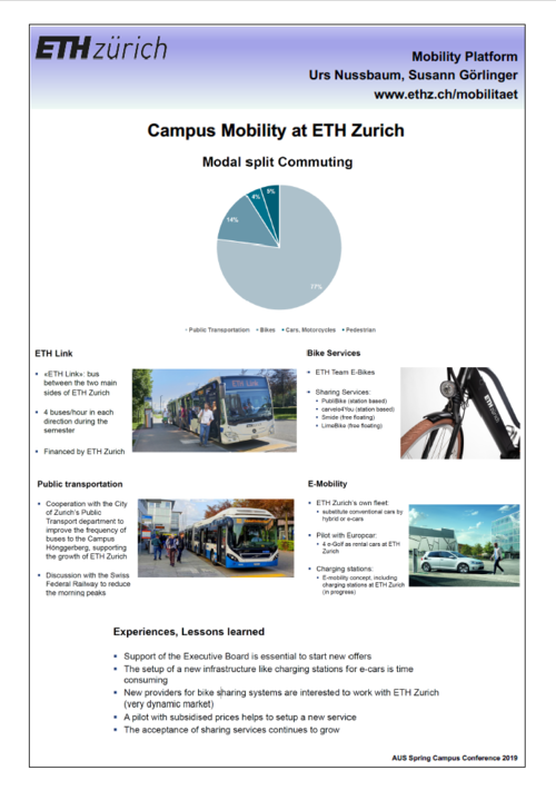 CampusMobilityETH Zürich