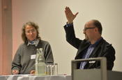 The physical geographer and the prehistorical archeologist appreciate academic exchange across disciplines.