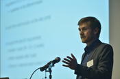 Dr. Michael Fuchs presented the Emmy Noether Programme of the German Research Foundation (DFG).