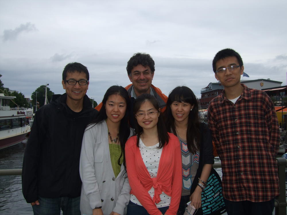 Prof. Dr. Reinhard Singer (HU Berlin) with ZDS students in his hometown Rostock.