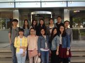 ZDS students visiting the DAAD in Bonn (summer 2015).