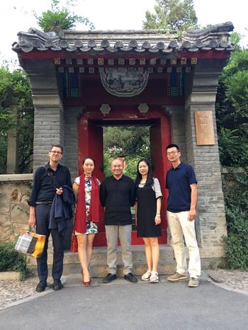 Jan Wagner at Peking University in ZDS company.