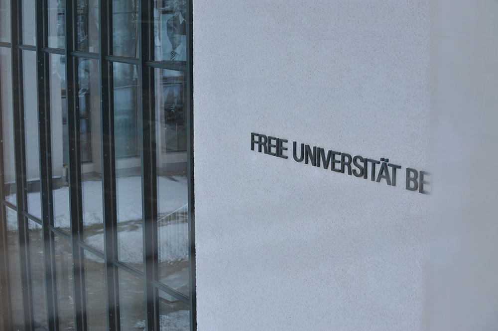 A permanent exhibition called “Future from the Very Beginning” on the history of Freie Universität is on display in the Henry Ford Building. 