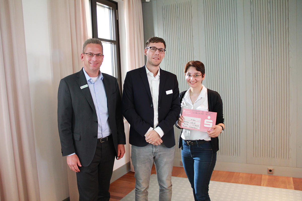 Das Team Student eCard belegte den zweiten Platz in Digital & Technologies.