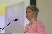 Kanzlerin Dr. Andrea Bör hielt die Eröffnungsrede zum Gesundheitstag