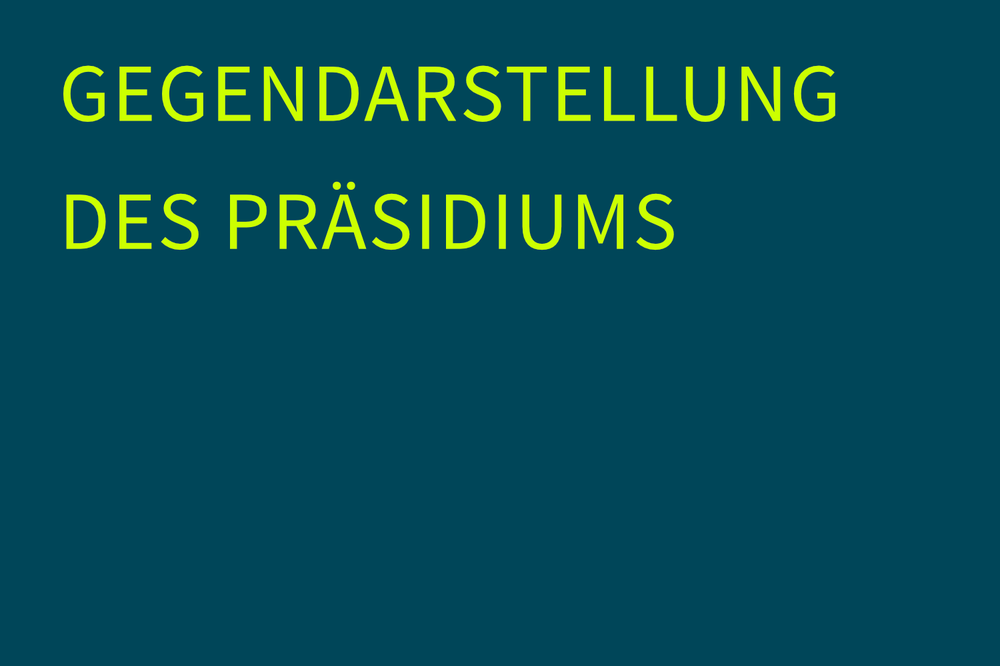 Gegendarstellung des Präsidiums der Freien Universität Berlin