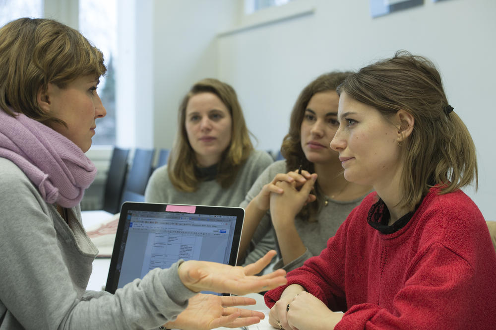 Studenten der Freien Universität Berlin