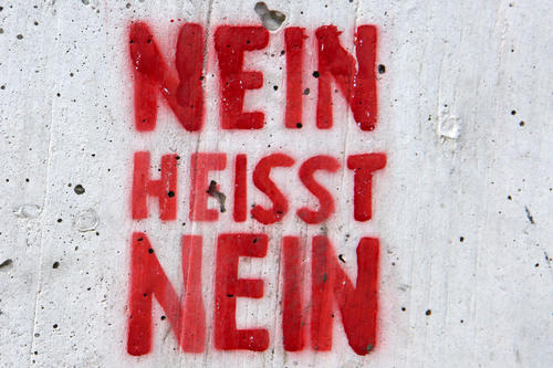 Nein heißt nein!