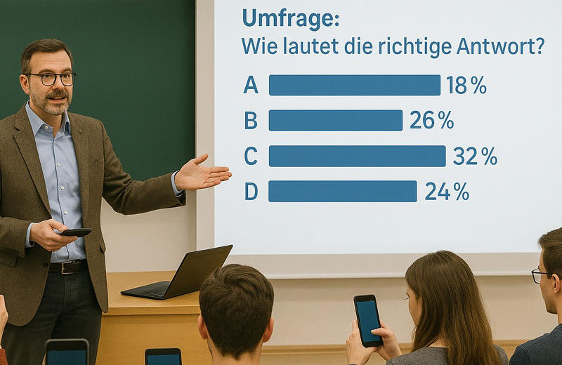 Bücher in einem Regal