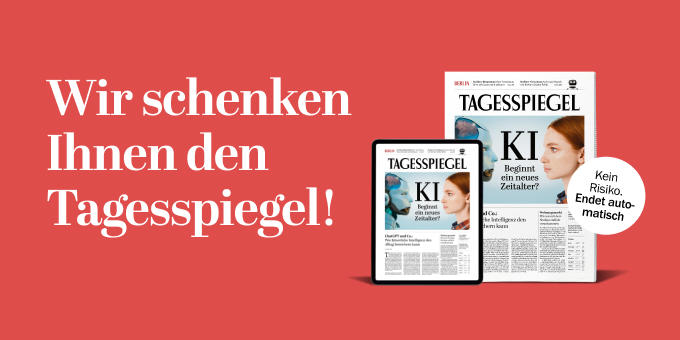 Anzeige des Tagesspiegel