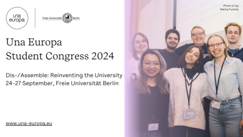 Flyer - Una Europa Student Congress 2024