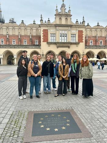 Una Europa LTF Exchange - Group Photo Kraków