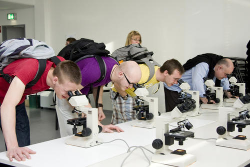 Mikroskopieren am Institut für Chemie
