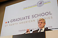 Joschka Fischer bei seiner Festrede