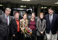 Von links nach rechts: Joachim Dudenhausen, Marianne Kriszio, Mechthild Koreuber, Vera Regitz-Zagrosek,  Martina Dören, Martin Paul