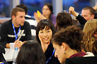 Internationales Studieren – aus fast 60 Ländern kommen die Teilnehmer der diesjährigen Sommer-Universität 2008 (FUBiS) an der Freien Universität.