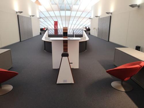 Fahrradergometer in der Philologischen Bibliothek