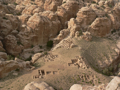 Die Fundstelle von Baʻja im Süden Jordaniens