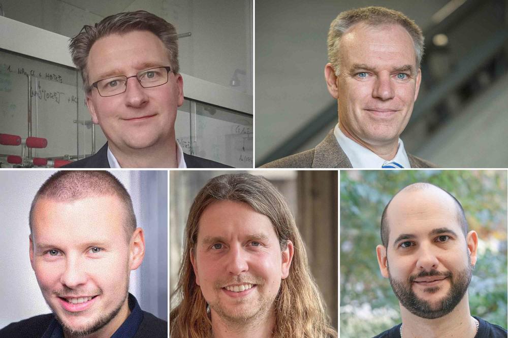 v.l.n.r.: Sebastian Hasenstab-Riedel, Rainer Haag, Olaf Wagner, Merlin Kleoff, Alejandro Lorente Sánchez