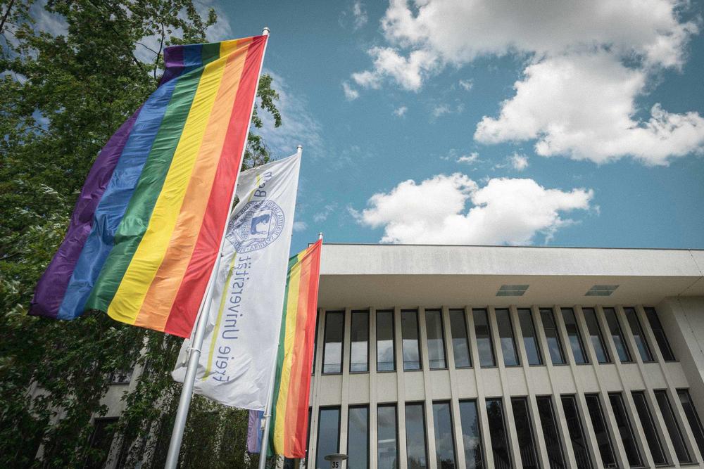 Die Freie Universität Berlin beteiligt sich auch in diesem Jahr am Pride Month.