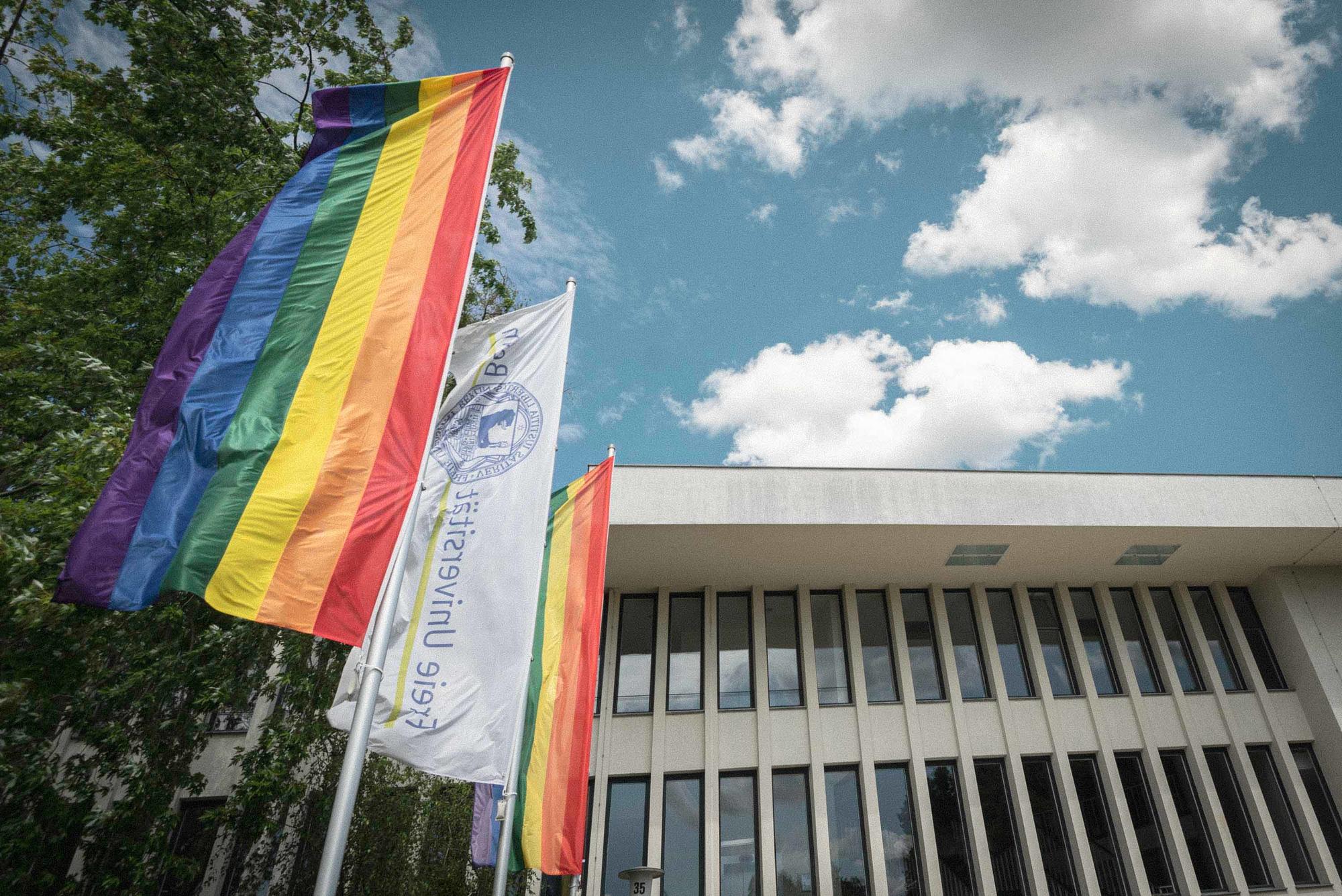Die Freie Universität Berlin beteiligt sich auch in diesem Jahr am Pride Month.