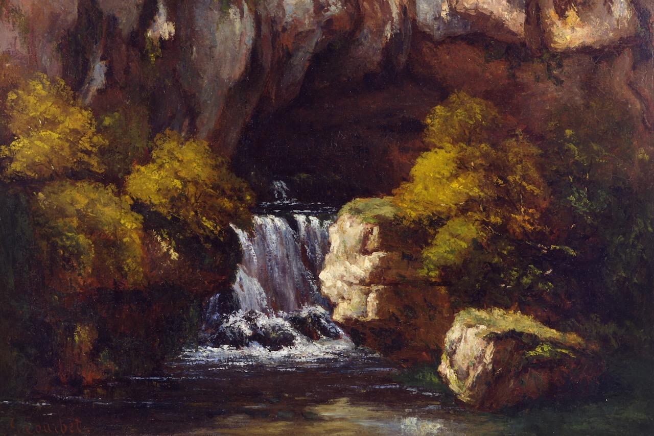Die Quelle des Lison Gustave Courbet, 1864 Staatliche Museen zu Berlin, Nationalgalerie