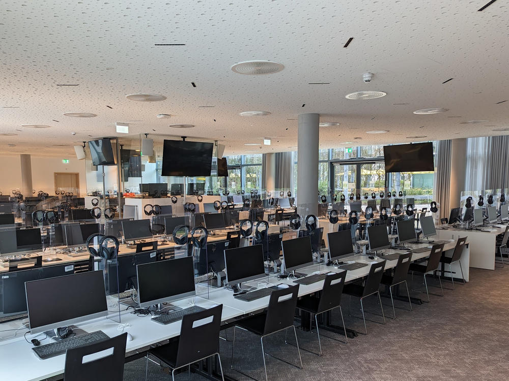 Das E-Examination Center 2 der Freien Universität Berlin