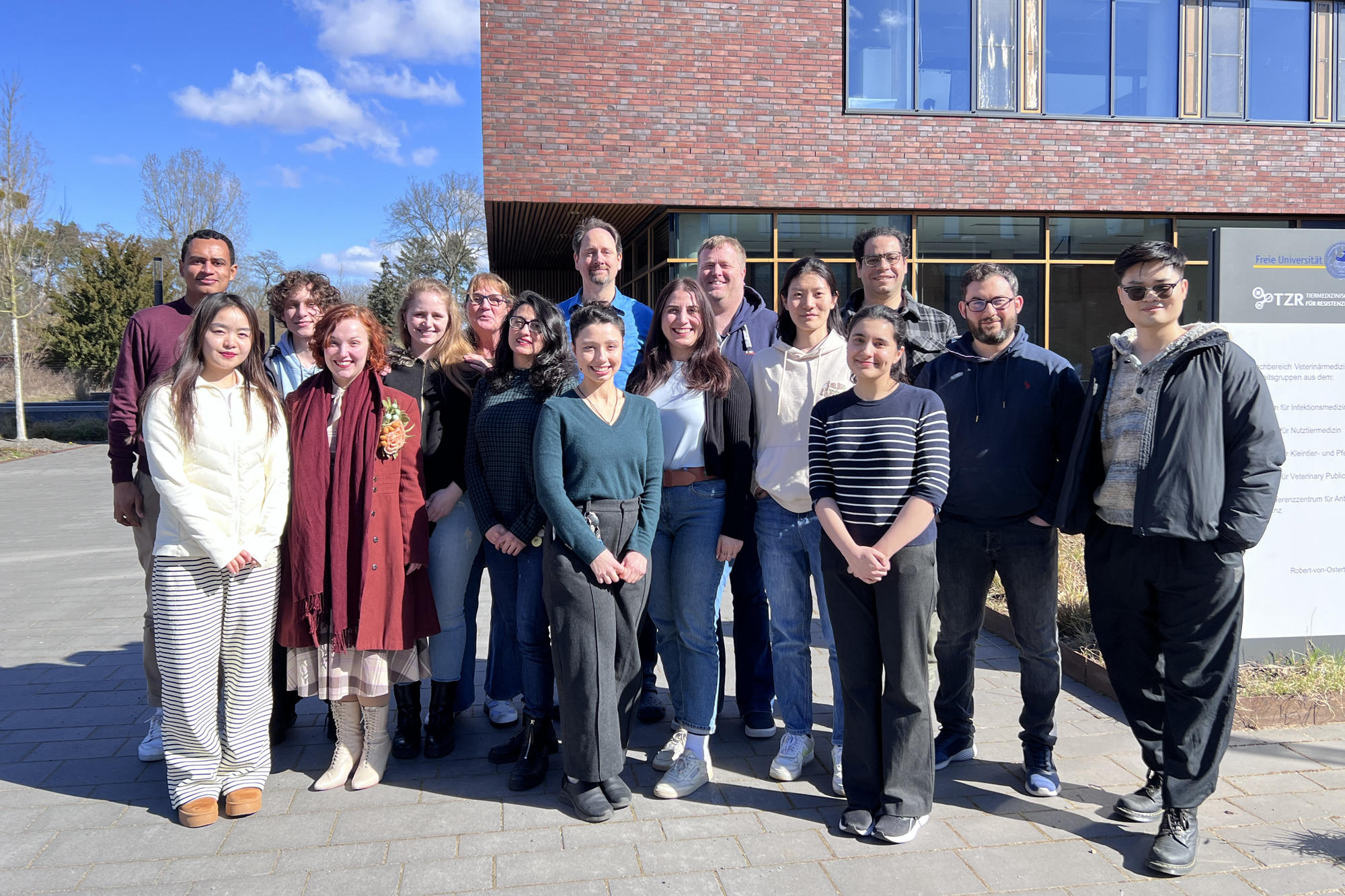 Das Team der Forschungsgruppe ImmunoChick