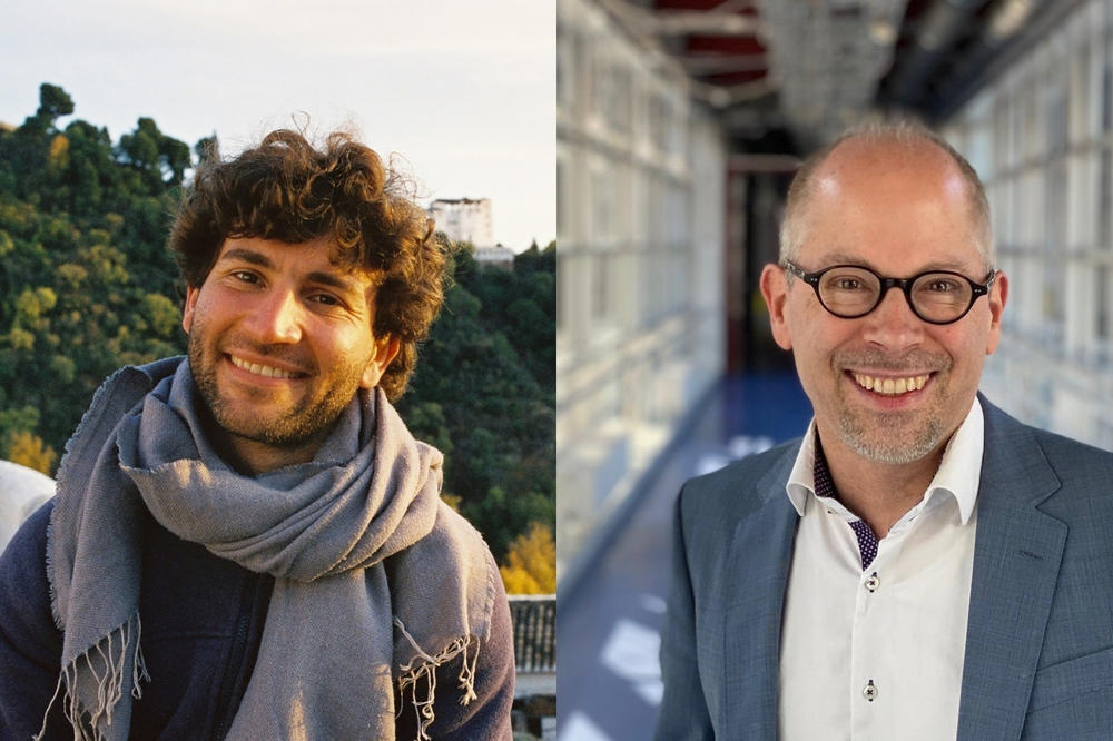 Die beiden Quatenphysiker Ryan Sweke (Kapstad) und Jens Eisert (Berlin) arbeiten in einer Forschungskooperation zusammen.