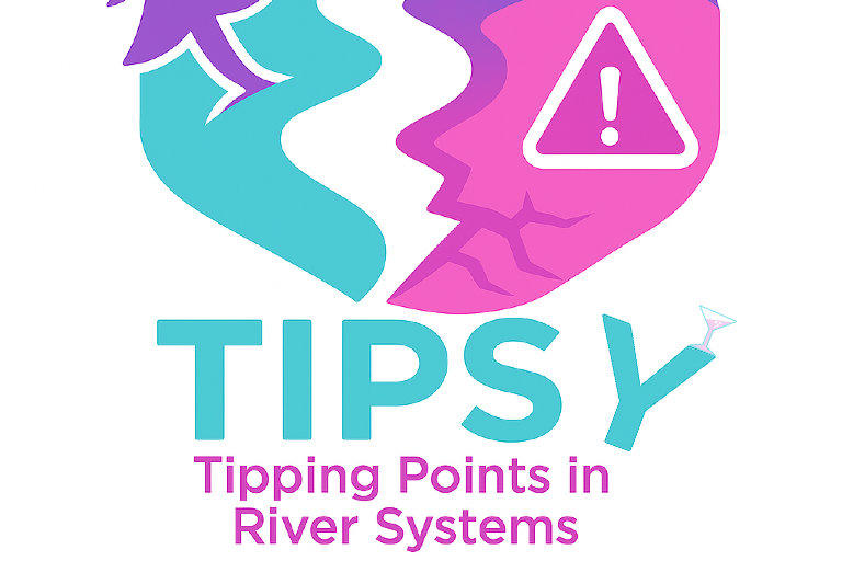 Ausschnitt des Logos des Forschungsprojekts TIPSY – Tipping Points in River Systems