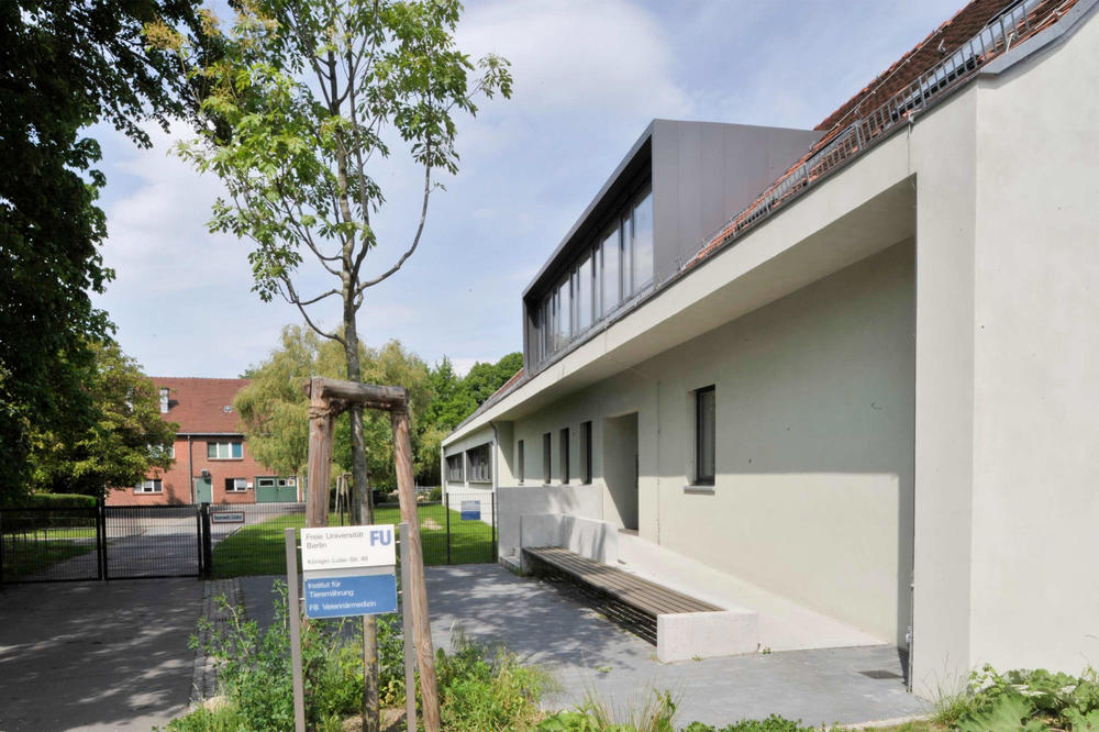 Am Institut für Tierernährung der Freien Universität Berlin wird zu nachhaltiger Nutztierernährung geforscht.