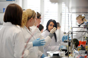 A lab at the Institute of Chemistry and Biochemistry at Freie Universität